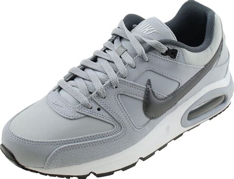 nike air max command heren leer grijs|Nike .